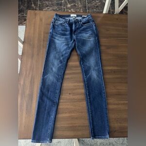 Frame Le Homme Skinny Francis Classic Blue Women's Jeans 28